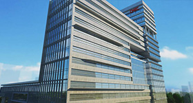 北京总部大楼三维高端地产动画