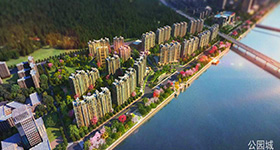 公园城三维高端地产动画