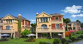 拉菲水岸三维高端地产动画