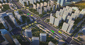 红谷隧道三维工业动画