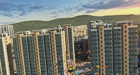 金州·木贾商品批发物流城三维工业动画