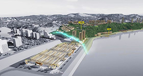 苍溪商贸城三维地产动画