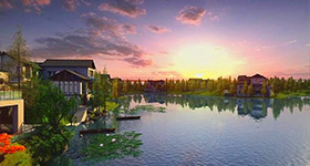 东方大院三维地产动画