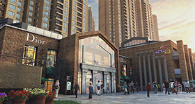 衡阳来雁新城三维地产动画