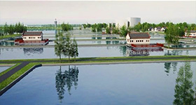 团湖荷花公园三维地产动画