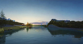 八院风光三维规划动画