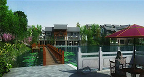 东方大院三维规划动画