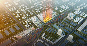 光谷三维规划动画