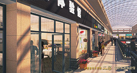 汉寿甲鱼市场三维规划动画