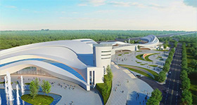 衡阳影剧艺中心三维规划动画