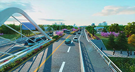 金丹路三维规划动画