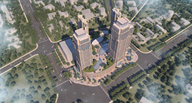 湘潭商业三维规划动画