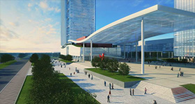 中机国际贸易中心三维规划动画