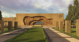 城头山遗址博物馆三维投标动画