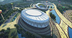 非洲体育场三维投标动画