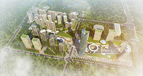 江夏CBD三维投标动画